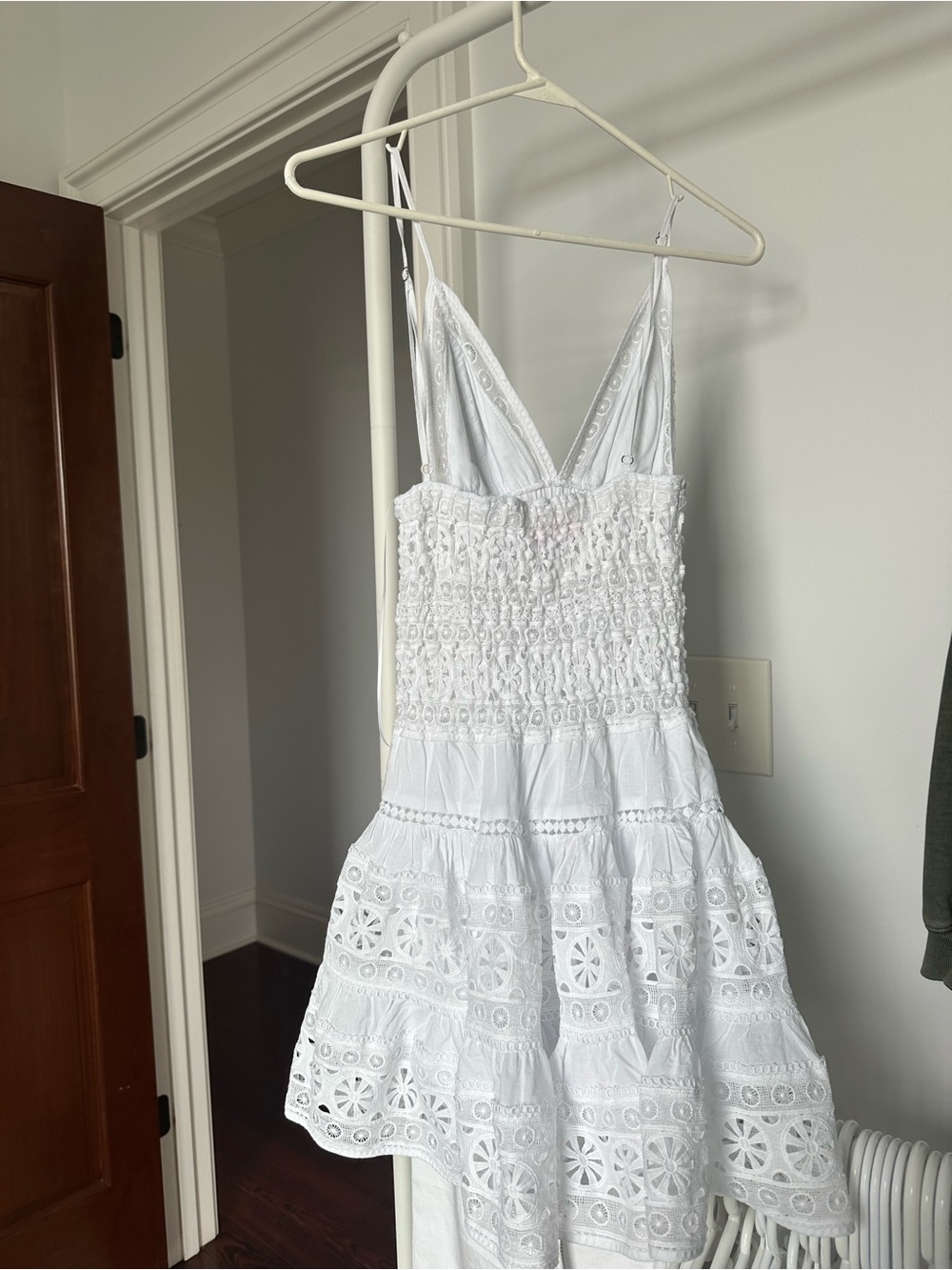 Isabelle’s Cabinet sundress/mini white lace dress